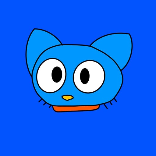 The Cat Is BLUE