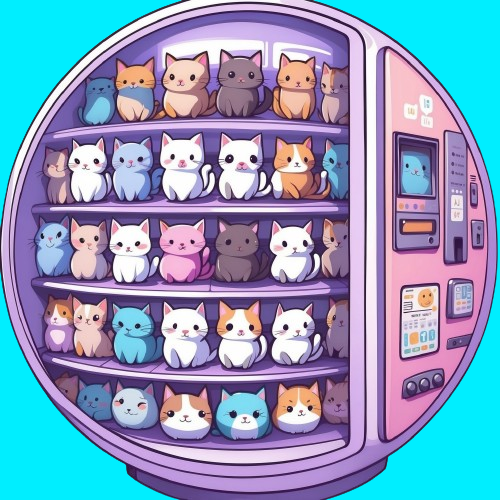 Vending Machine Cats