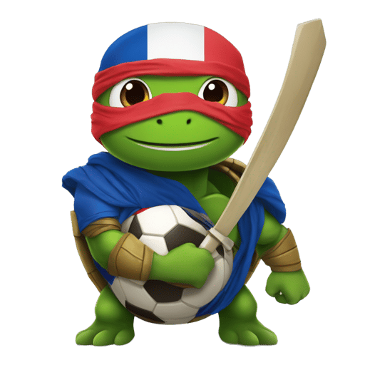 Ninja Turtle Mbappe
