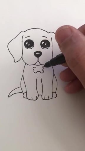 Dog on Paper