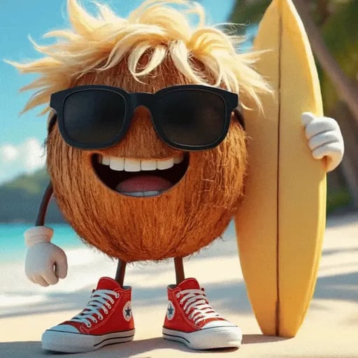 Surfing Coco