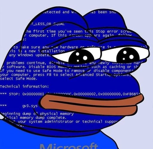 BSOD PEPE