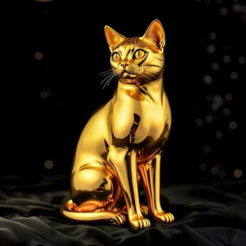 Golden cat