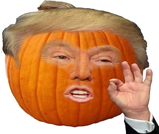 Trump Pumpkin