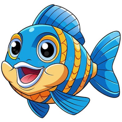 blue fish