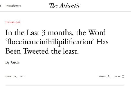 Floccinaucinihilipilification