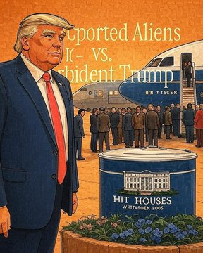 TRUMP VS ALIENS