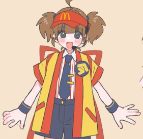Mascot of McDonald’s Japan