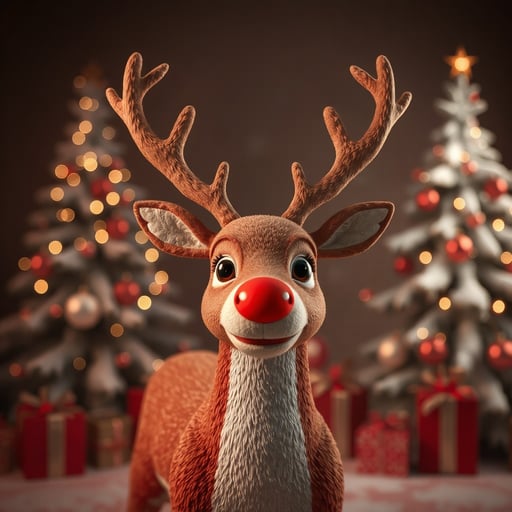 RUDOLPH THE RED-NOSED REINDEER