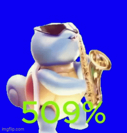 SQUIRTLE SAX