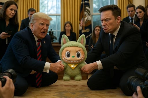 Labubu toy in
