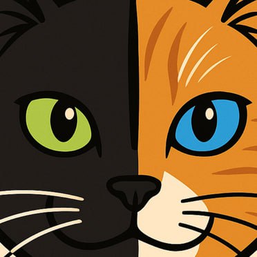 Two Face Cat