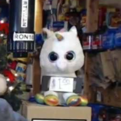 Unicorn Fart Dust Mascot
