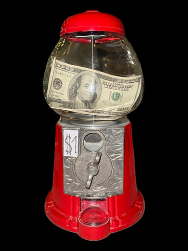 The $100 Bubblegum Machine
