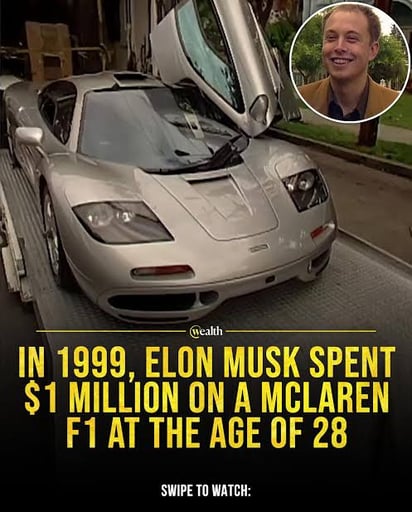 ELON MCLAREN F1