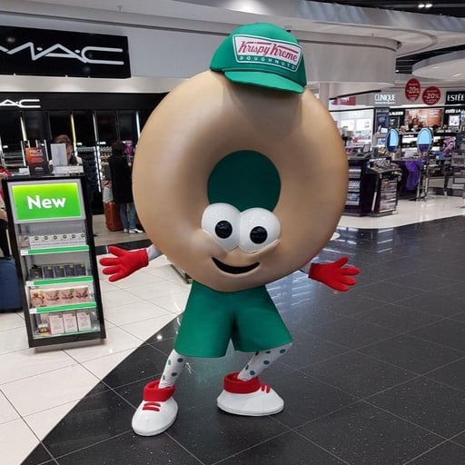Krispy Kreme Mascot
