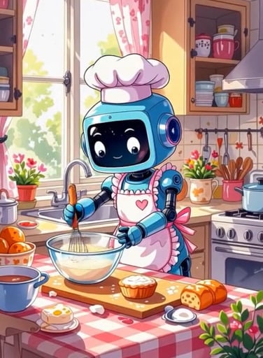 Kawaii Robot Anime