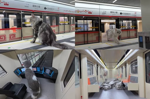 Cat Subway