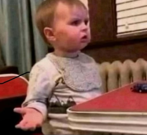 confused baby