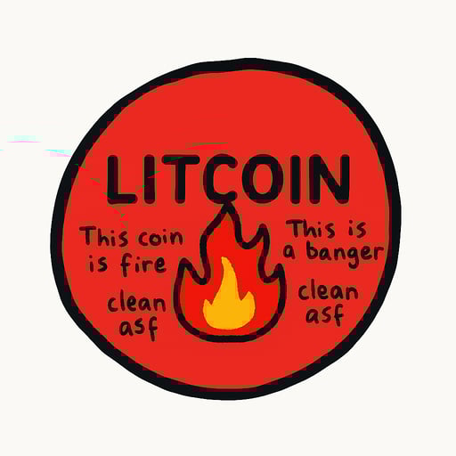 This coin is lit