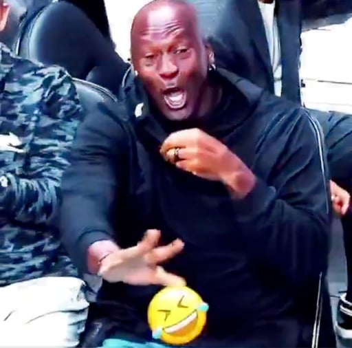 Michael Jordan "No, No, No"