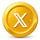 X Coin logo