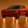 flying tesla roadster logo