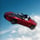 Flying Tesla Roadster logo